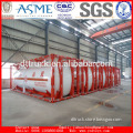 ISO standard 20m3-60m3 capacity LNG LPG tank container